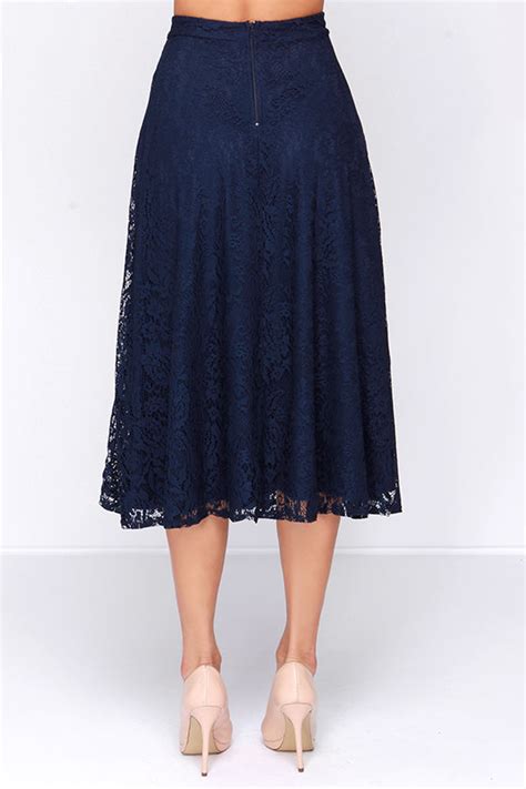 navy blue evening skirt.